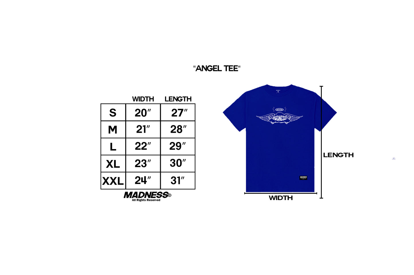 ANGEL TEE - BLUE