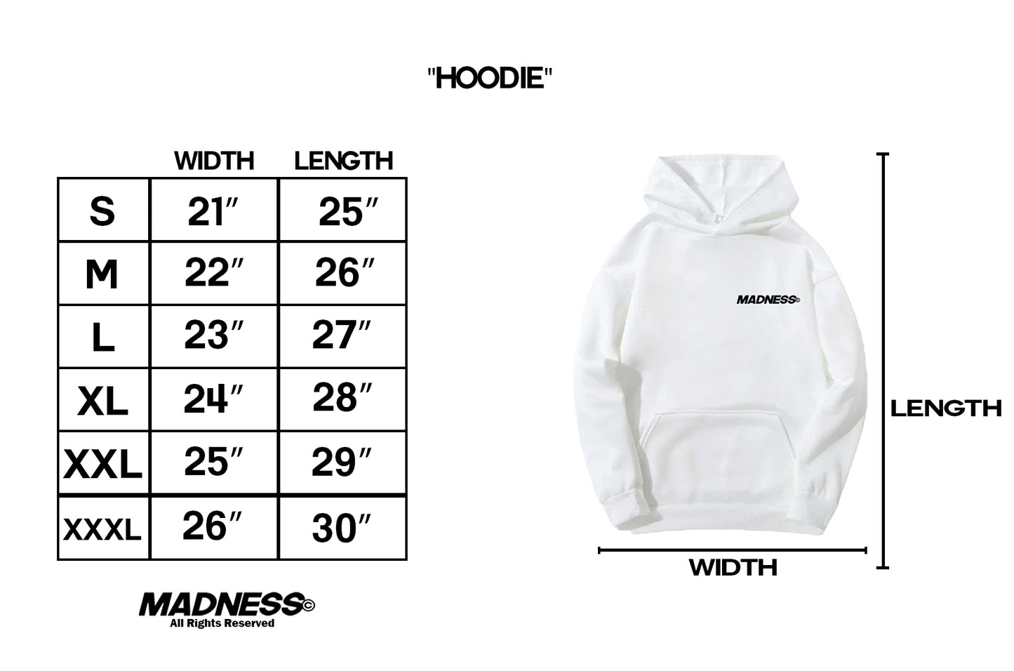 HOODIE LOGO - BLACK
