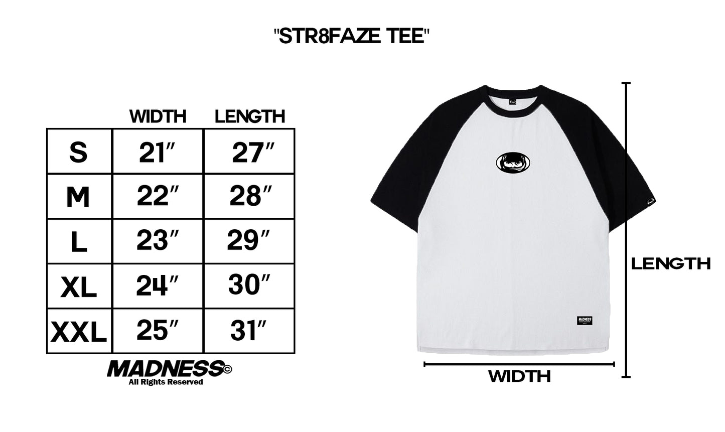 STR8FAZE TEE - WHITE
