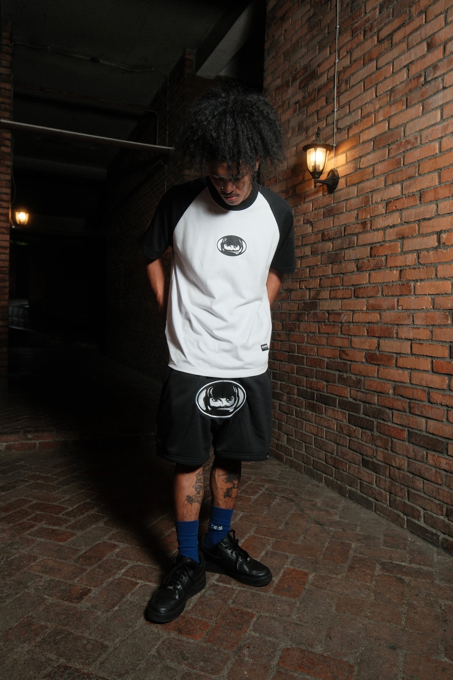 STR8FAZE SWEATSHORT - BLACK