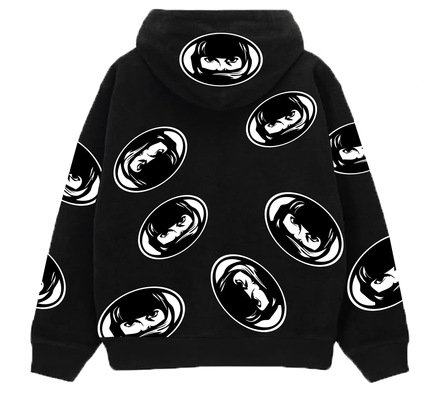 STR8FAZE HOODIE - BLACK