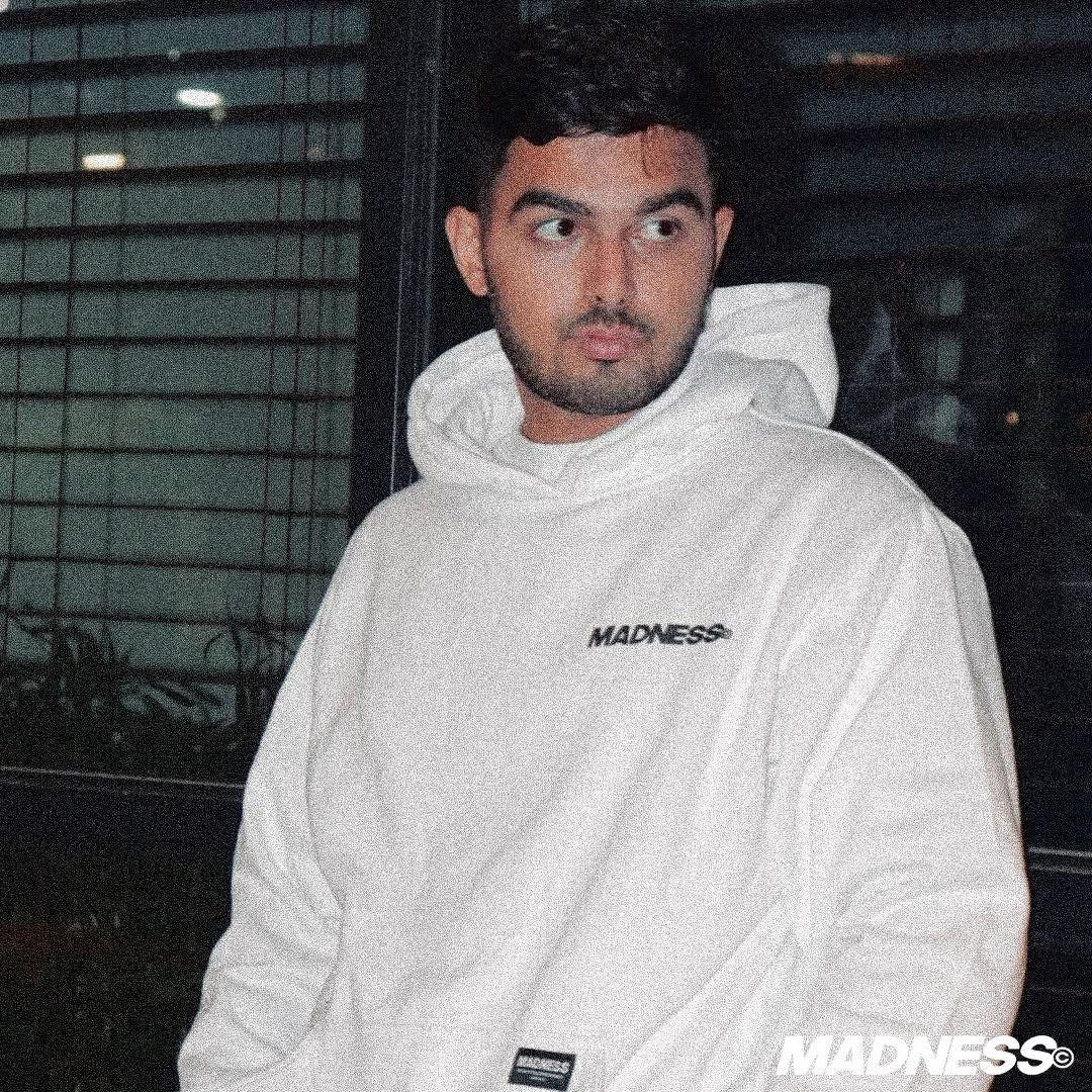 HOODIE LOGO - WHITE