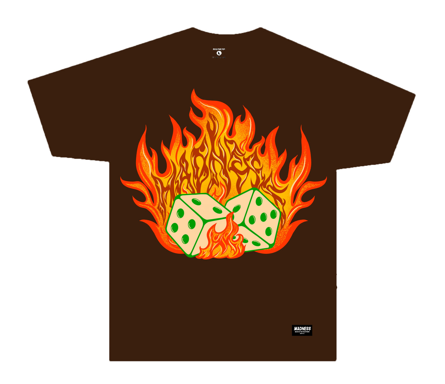 BLAZE TEE - BROWN