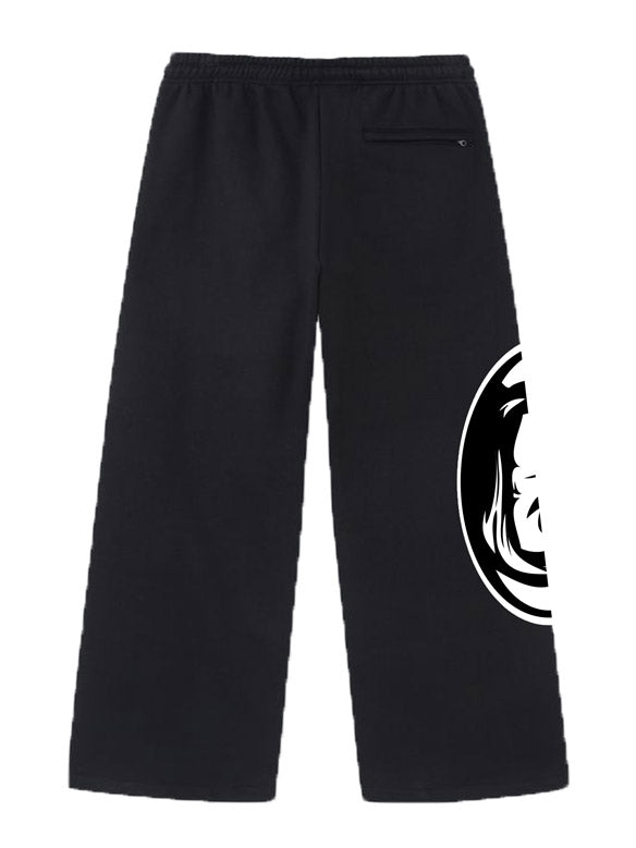 STR8FAZE SWEATPANTS - BLACK