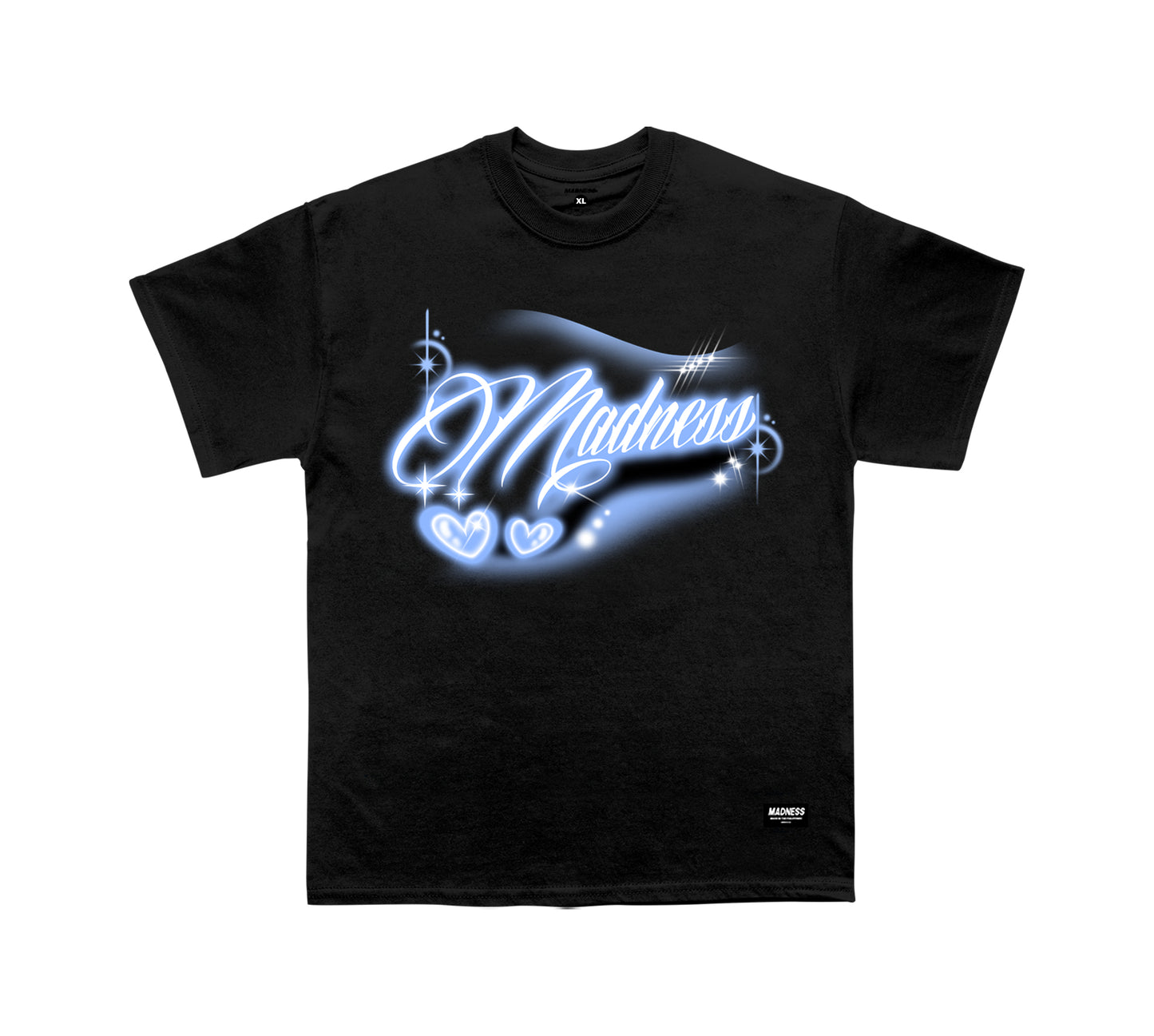AIRBRUSH TEE - BLACK