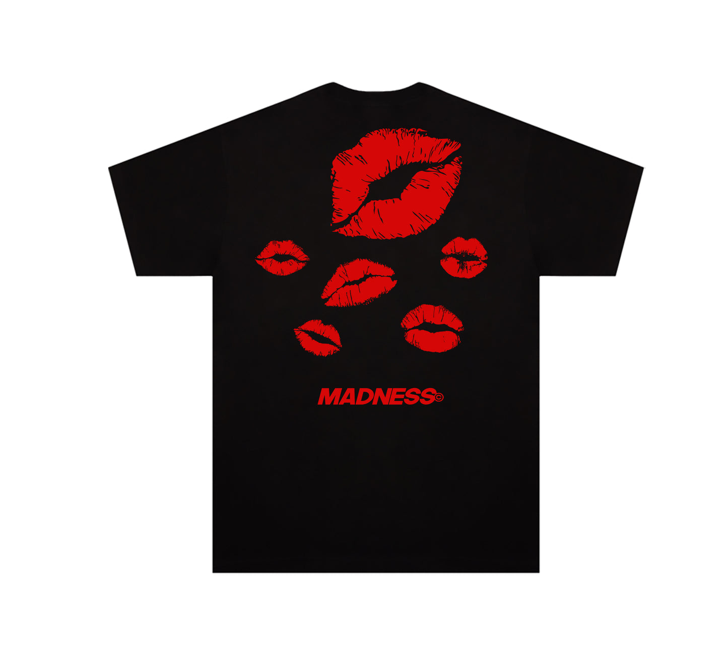 KISS MARK TEE - BLACK