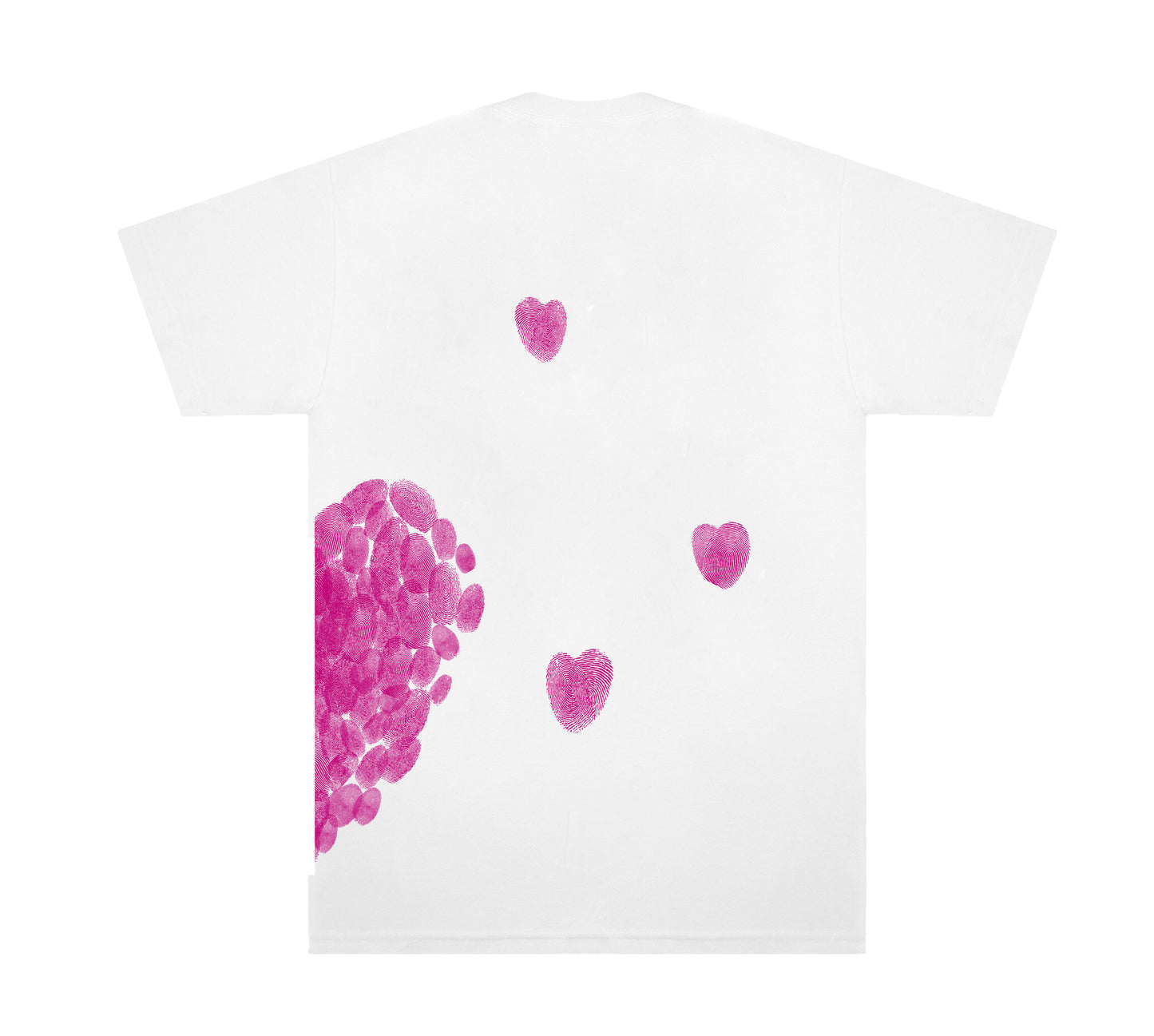 FINGERPRINT TEE - WHITE