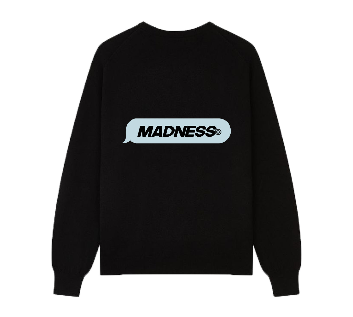 DELUSION ARC SWEATSHIRT - BLACK